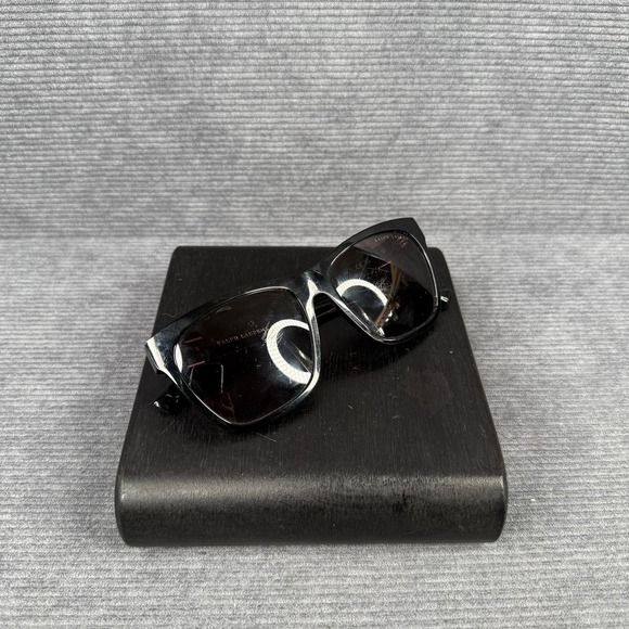 Ralph Lauren Sunglasses RL 8212 5001/8G Black Square Frame Hand Made Italy 57mm main image 5